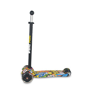 218 Işikli 3 Teker Scooter Graffiti 77