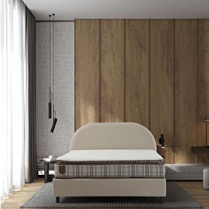 Astra Baza Başlık Yatak 140x200 - Bej 140x200