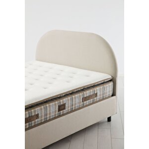Astra Baza Başlık Yatak 140x200 - Bej 140x200