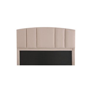 Flow Baza Başlık Yatak Pedli 140x200 - Bej