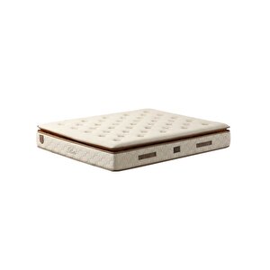 Retro Baza Başlık Yatak Seti - 160x200 Ceviz Ayak-coco03 -yastık Coco08
