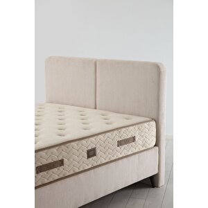 Plus Baza Başlık Yatak Seti 140x200 - Siyah Ayak Pamira01 140x200