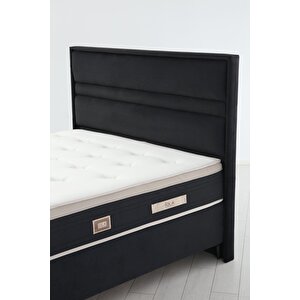 Star Baza Başlık Yatak Seti 150x200 - Siyah Ayak Anka17