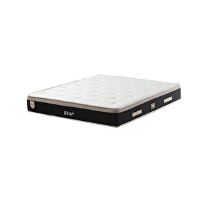 Star Baza Başlık Yatak Seti 100x200 - Siyah Ayak Anka17