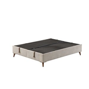 Retro Baza Başlık Yatak Seti - 160x200 Ceviz Ayak-coco03 -yastık Coco11