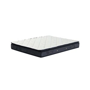 Safir Baza+başlık 140*200 Pedli Yatak Set- Antrasit