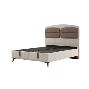 Retro Baza Başlık - 180x200 Ceviz Ayak-coco03 -yastık Coco11 180x200 cm