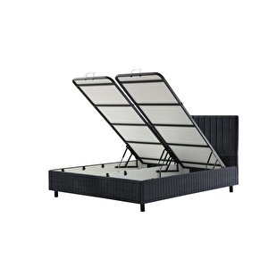 Safir Bazalı Karyola 160*200 - Antrasit 160x200 cm