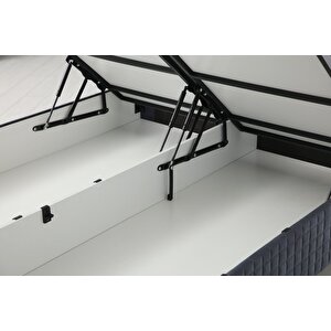 Safir Bazalı Karyola 160*200 - Antrasit 160x200 cm