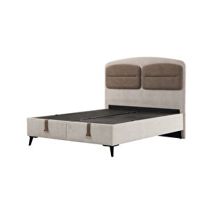 Retro Baza Başlık - 180x200 Siyah Ayak-coco03 -yastık Coco11 180x200 cm