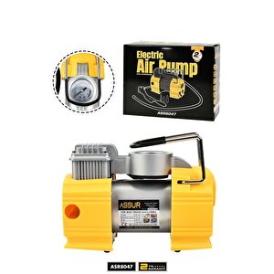 12v Çakmaklık Girişli 150 Psi Mini Hava Kompresörü