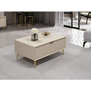 Kale Luxe Orta Sehpa - Kumtaşı