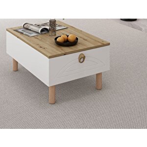Lotus Orta Sehpa-beyaz-artisan