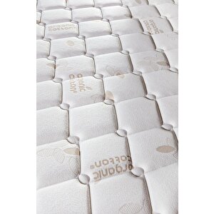 Safir Tek Kişilik Full Ort Pedsiz Yaylı Yatak 120x200