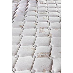 Safir Tek Kişilik Full Ort Pedsiz Yaylı Yatak 120x200