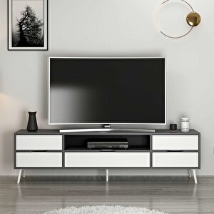 Elina Ayaklı Tv Ünitesi Antr-beyaz