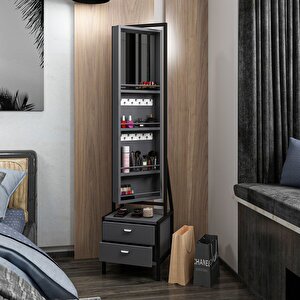 Elegante Aynalı Takı Dlb-antrasit Siyah
