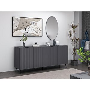 Kale Aynalı Konsol Plus - Antrasit Antrasit