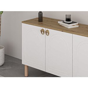 Lotus Konsol Aynalı Set - Byz-artısan