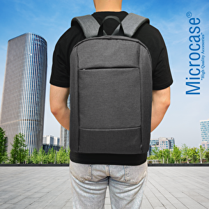 Unisex Su Geçirmez 3 Gözlü 15.6'' Laptop & Macbook Sırt Çantası - Al5323