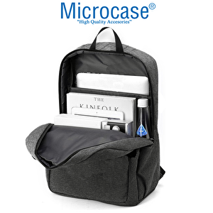 Microcase Unisex Su Geçirmez 3 Gözlü 15.6'' Laptop & Macbook Sırt Çantası - Al5323