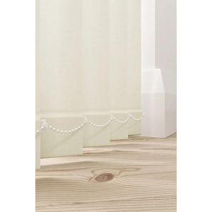Krem Kumaş Dikey Perde  Döndürülebilen Tam Açık Ya Da Tam Kapalı   Kumaş Dikey 110x230 cm