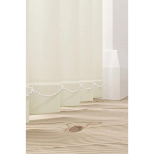 Krem Kumaş Dikey Perde  Döndürülebilen Tam Açık Ya Da Tam Kapalı   Kumaş Dikey 110x260 cm