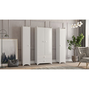 Pati̇ko Swi̇ng Bdlp 050 4 Kapili Dolap Beyaz