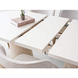 Vermont Yemek Odası Takımı %100 Mdf | Ücretsiz Teslimat Ve Kurulum