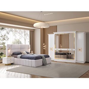 Arizona Balkonlu Yatak Odası Takımı %100 Mdf | Ücretsiz Teslimat Ve Kurulum