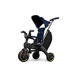 Liki Trike Tek Parça Katlanır 3 Tekerlekli Bebek Bisikleti S5 - Ocean Blue