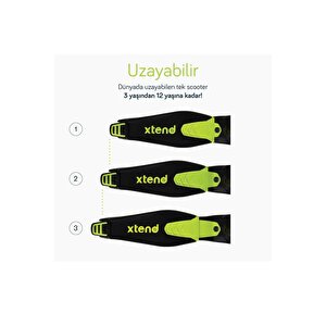 Smartrike Xtend Büyüyebilen Ride On Scooter (12 Ay - 12 Yaş) - Lime