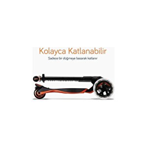 Smartrike Xtend Ride On Ebeveyn Kontrollü 3 Tekerlekli Çocuk Scooter Turuncu