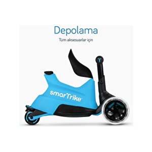Smartrike Xtend Büyüyebilen Ride On Scooter (1 - 12 Yaş) - Blue