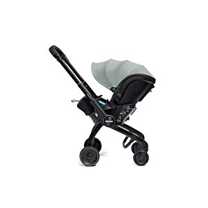 X Bebek Arabasına Dönüşen Tekerlekli Gr 0 I-size 3 Yatış Pozisyonlu Ana Kucağı Oto Koltuğu - Dusty Sage