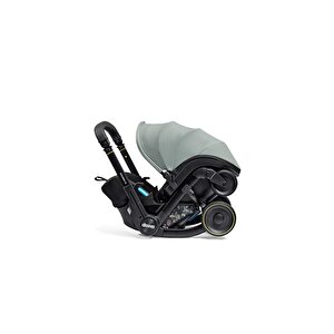 Doona X Bebek Arabasına Dönüşen Tekerlekli Gr 0 I-size 3 Yatış Pozisyonlu Ana Kucağı Oto Koltuğu - Dusty Sage