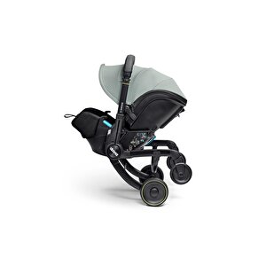 Doona X Bebek Arabasına Dönüşen Tekerlekli Gr 0 I-size 3 Yatış Pozisyonlu Ana Kucağı Oto Koltuğu - Dusty Sage
