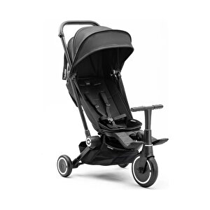 Smartrike Traveler Hepsi Bir Arada Aktif Kabin Boy Bebek Arabası Ve Bisiklet (6 Ay – 4 Yaş) - Onyx Black