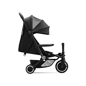 Smartrike Traveler Hepsi Bir Arada Aktif Kabin Boy Bebek Arabası Ve Bisiklet (6 Ay – 4 Yaş) - Onyx Black