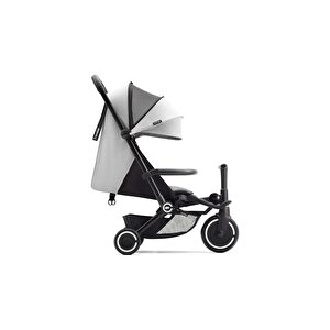Smartrike Traveler Hepsi Bir Arada Aktif Kabin Boy Bebek Arabası Ve Bisiklet (6 Ay – 4 Yaş) - Everest White