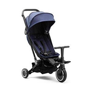 Smartrike Traveler Hepsi Bir Arada Aktif Kabin Boy Bebek Arabası Ve Bisiklet (6 Ay – 4 Yaş) - Midnight Blue