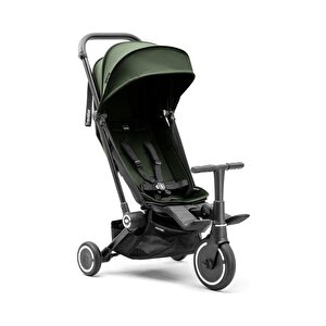 Smartrike Traveler Hepsi Bir Arada Aktif Kabin Boy Bebek Arabası Ve Bisiklet (6 Ay – 4 Yaş) - Forest Green