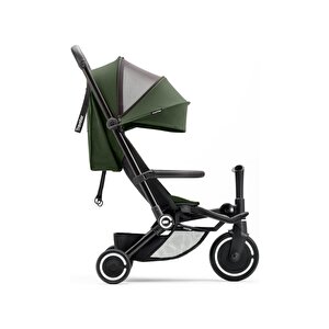 Smartrike Traveler Hepsi Bir Arada Aktif Kabin Boy Bebek Arabası Ve Bisiklet (6 Ay – 4 Yaş) - Forest Green