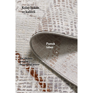 Pamuk Tabanlı Yumuşak Dokulu Salon Halısı Oturma Odası Halısı Mutfak Halısı Dokuma Halı Bambu Halı