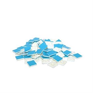 19x19 Yapışkanlı Beyaz Kroşe ( 1 Kutu 100 Adet )