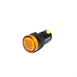 22mm Led Sinyal Lambası 24v Sarı ( 5 Adet )