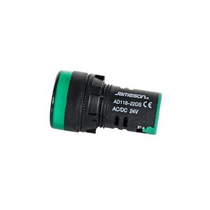 Yeşil Led Sinyal Lambası 22mm 24v ( 5 Adet )