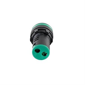 Yeşil Led Sinyal Lambası 22mm 24v ( 5 Adet )