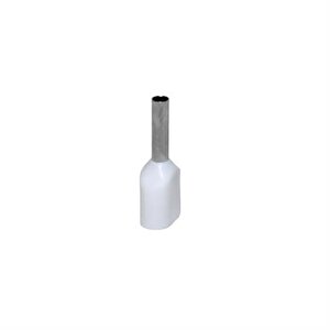 2x0,75mm Beyaz Çift Girişli İzoleli Yüksük ( 1 Kutu 500 Adet )