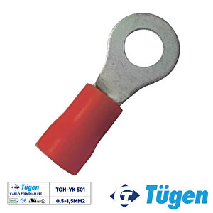 0,5-1,5mm2 M5 Yuvarlak Kablo Ucu ( 1 Kutu 200 Adet )